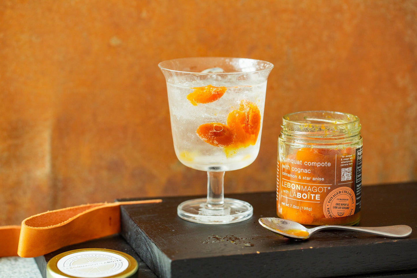 kumquat compote with cognac