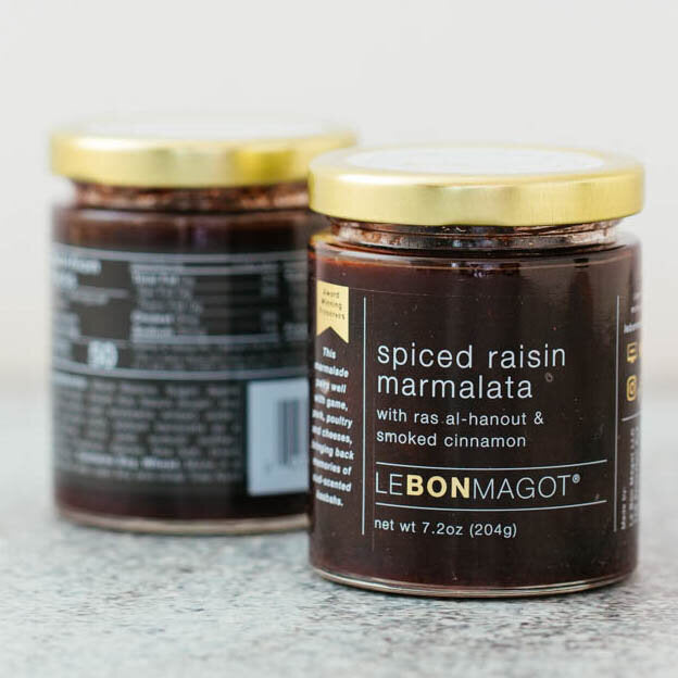 spiced raisin marmalata