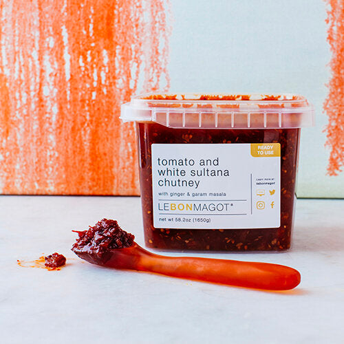 tomato and white sultana chutney