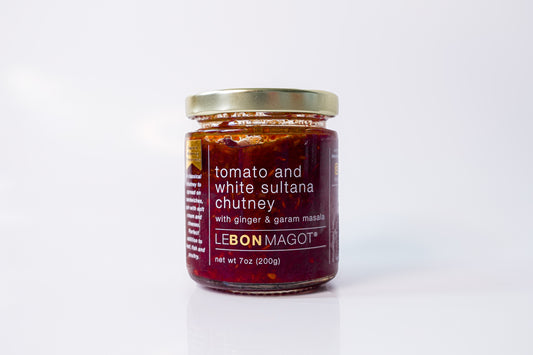 tomato and white sultana chutney