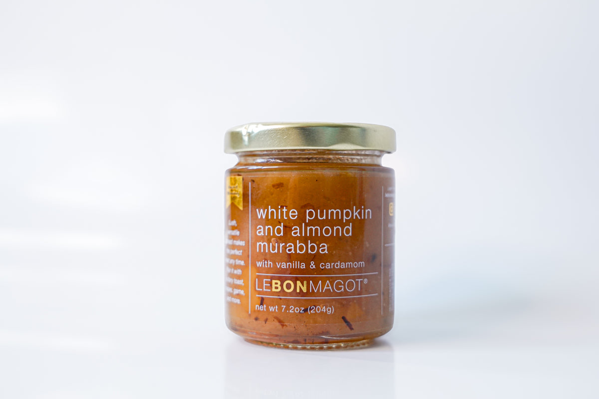 white pumpkin and almond murabba