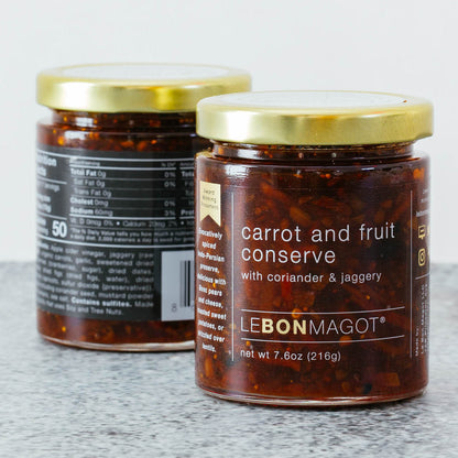 carrot and fruit conserve