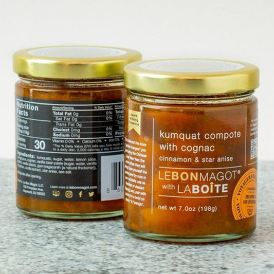 kumquat compote with cognac