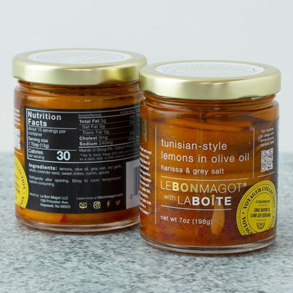 tunisian-style lemons in olive oil