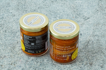 tunisian-style lemons in olive oil