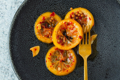 tunisian-style lemons in olive oil